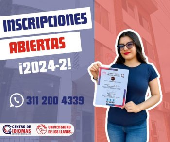 INSCRIPCIONES DEL SEGUNDO SEMESTRE 2024