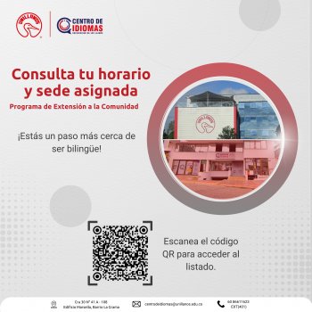 CONSULTA TU HORARIO Y SEDE ASIGNADA   2025-2