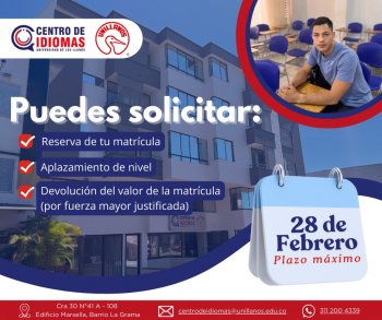 SOLICITUDES DE DEVOLUCIÓN O RESERVA DE MATRÍCULAS Y APLAZAMIENTO DE NIVEL 2025-1