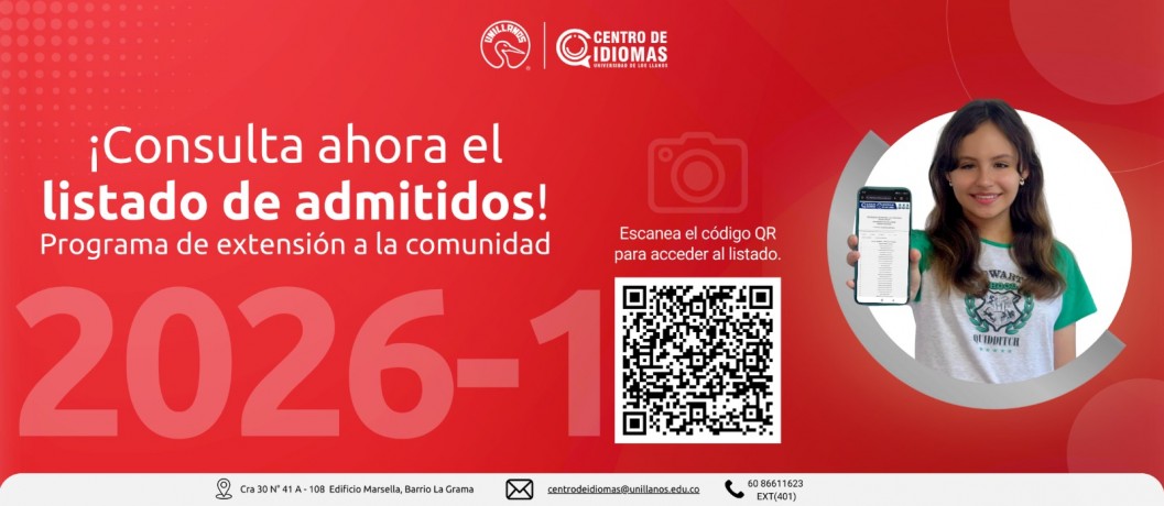 LISTA DE ADMITIDOS 2026-1